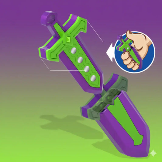 Espada Fidget Retráctil 3D - El Juguete Anti-Estrés Viral
